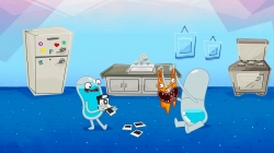 انیمیشن هیدرو و فلویید قسمت 23 - hydro and fluid